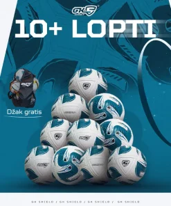Plava Lopta MATCH 1 10+ ( džak za lopte GRATIS )